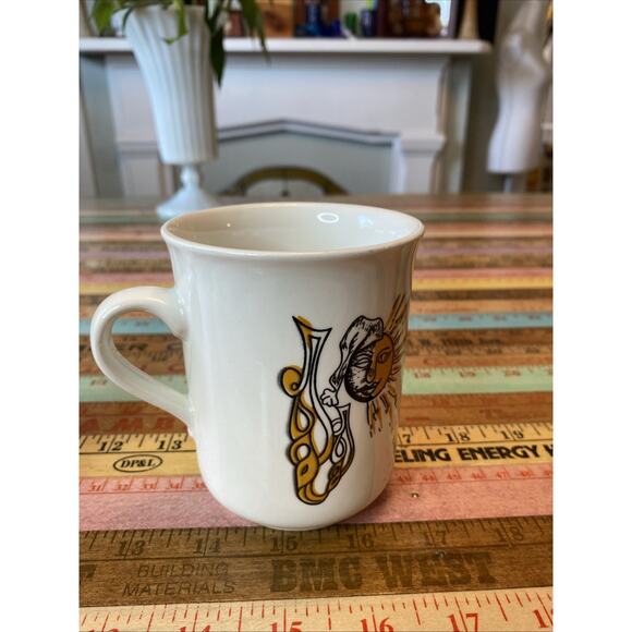 Carrigaline Pottery Ireland Coffee Mug Vintage Irish blessing May Good Luck - Picture 4 of 10